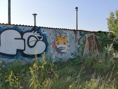Graffiti Wall - Photo by West - Coronavirus (2021)