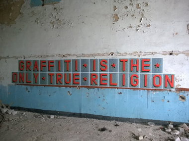 Graffiti Photo by West - GraffitiIsTheOnlyTrueReligion, Graffiti_Is_the_Only_True_Religion (2014)