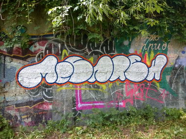 Graffiti Wall - Photo by West - McLaren (2019)