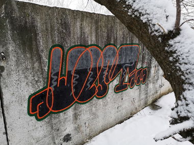 Graffiti Wall - Photo by West (2022)