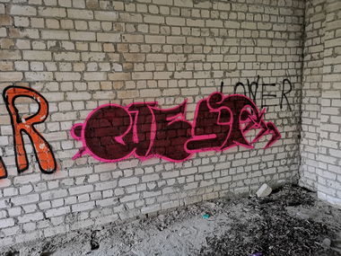 Graffiti Wall - Photo by West (2020)