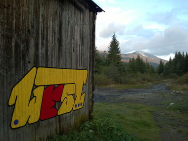 Graffiti Wall - Photo by West (2019)