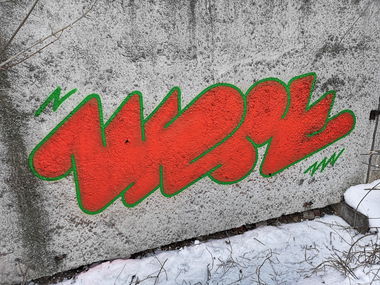 Graffiti Wall - Photo by West (2022)