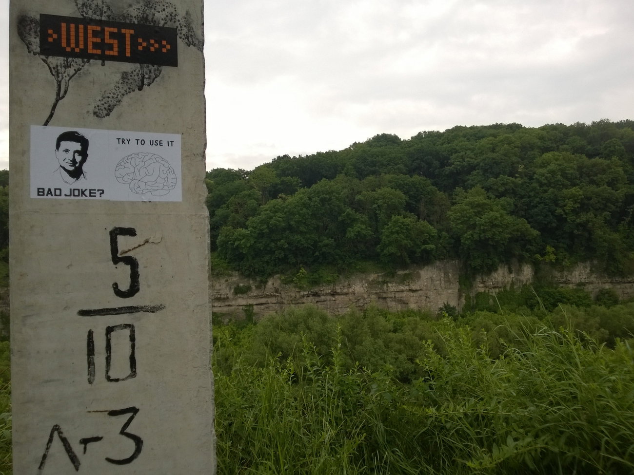 Graffiti Street Art - Photo by West - Zelensky, BadJoke, Bad_Joke (2019)