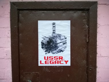 Graffiti Street Art - Photo by West - USSRLegacy, USSR_Legacy, Chornobyl (2016)