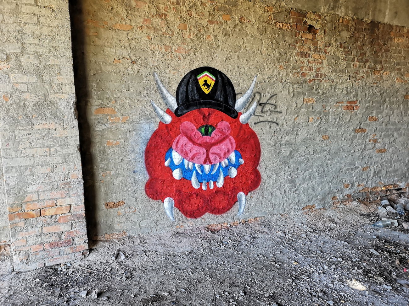 Graffiti Wall - Photo by West - TypicalFerrariFan, Typical_Ferrari_Fan, Cacodemon (2022)