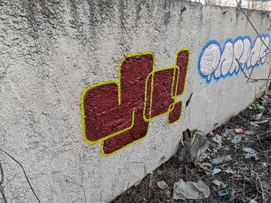 Graffiti Wall - Photo by West - Yo (2020)