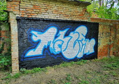 Graffiti Wall - Photo by West - McLaren (2022)