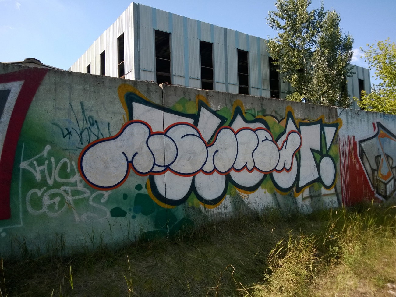 Graffiti Wall - Photo by West - McLaren (2019)