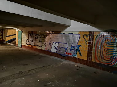 Graffiti Wall - Photo by West (2020)