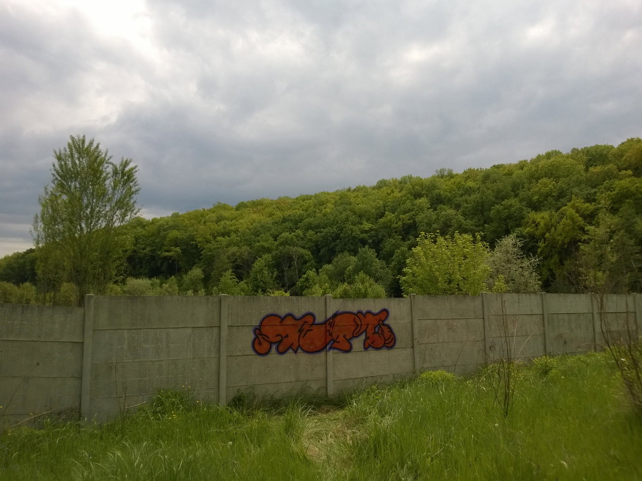 Graffiti Wall - Photo by West (2017)