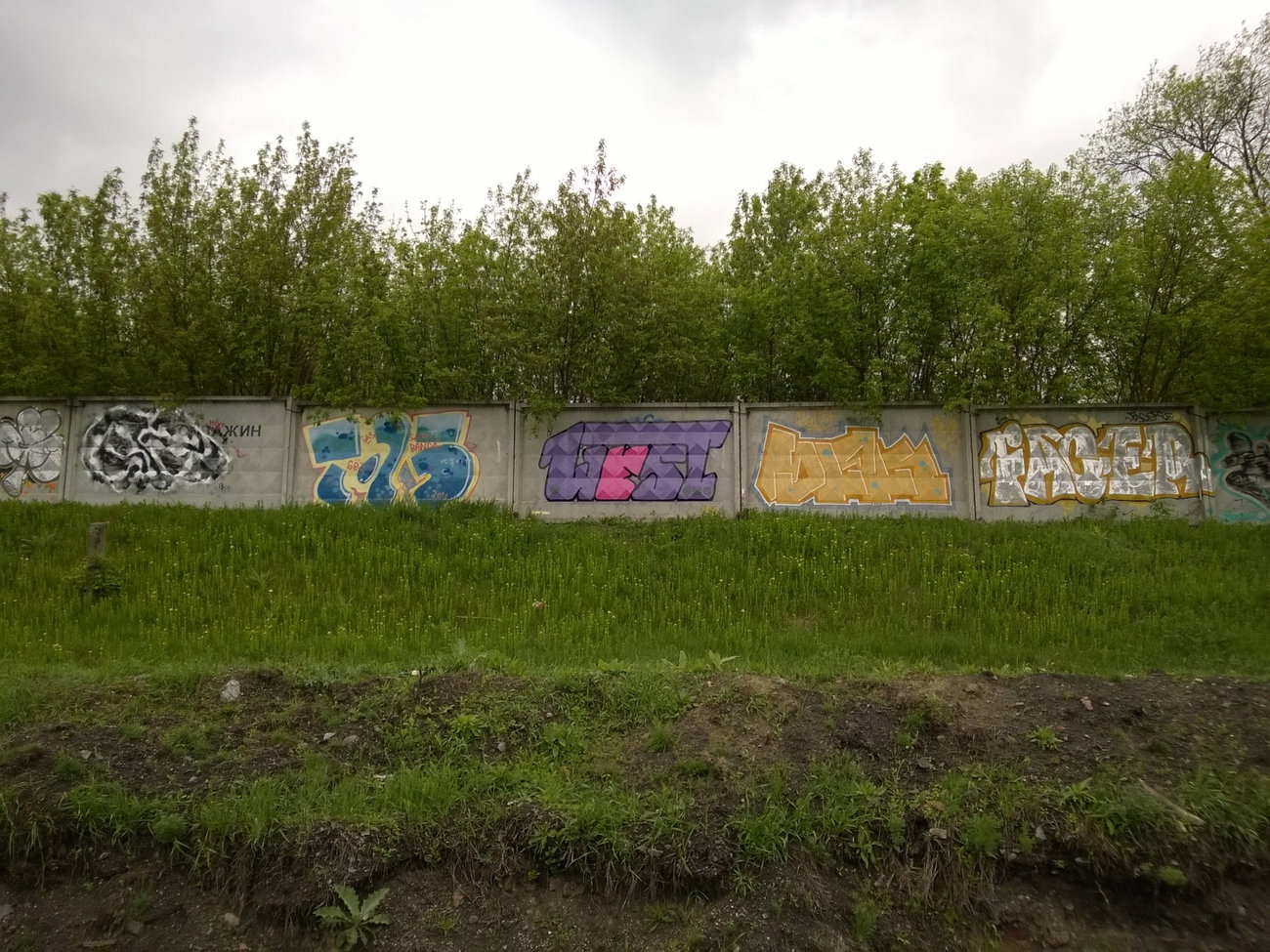 Graffiti Wall - Photo by West (2016)