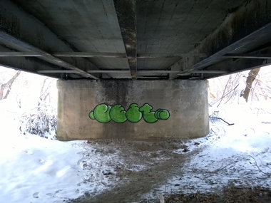 Graffiti Wall - Photo by West (2016)
