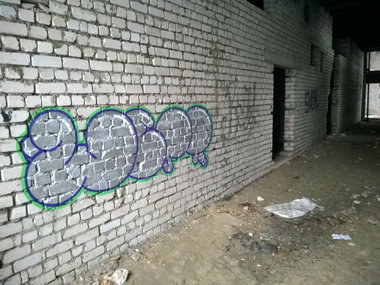 Graffiti Wall - Photo by West (2019)