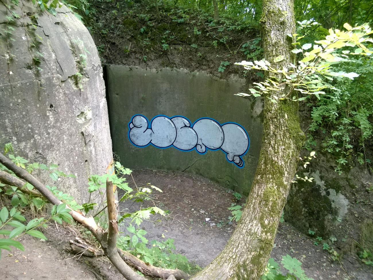 Graffiti Wall - Photo by West (2019)