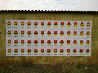 Graffiti Street Art - Photo by West - BWOAH, Kimi, Räikkönen (2018)