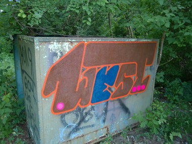 Graffiti Wall - Photo by West (2018)