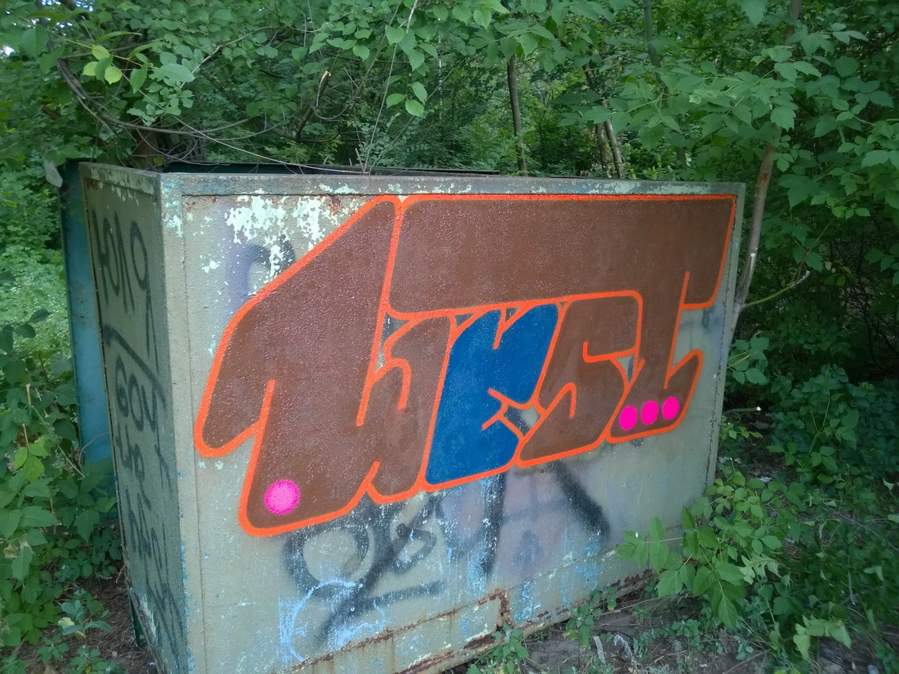 Graffiti Wall - Photo by West (2018)