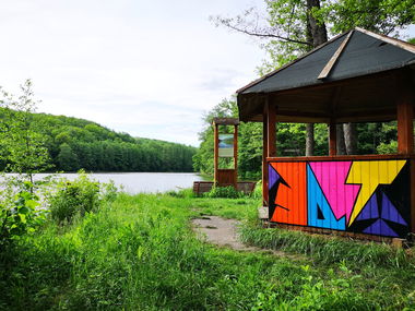 Graffiti Wall - Photo by West (2021)