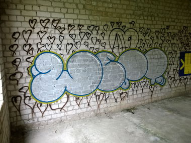 Graffiti Wall - Photo by West (2019)