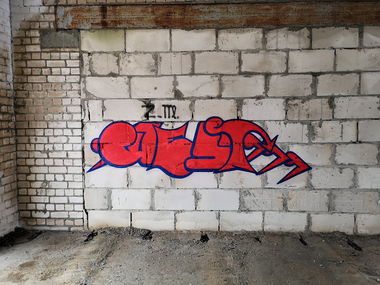 Graffiti Wall - Photo by West (2021)