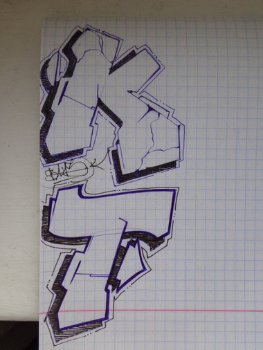 Graffiti Sketch - Photo by White01