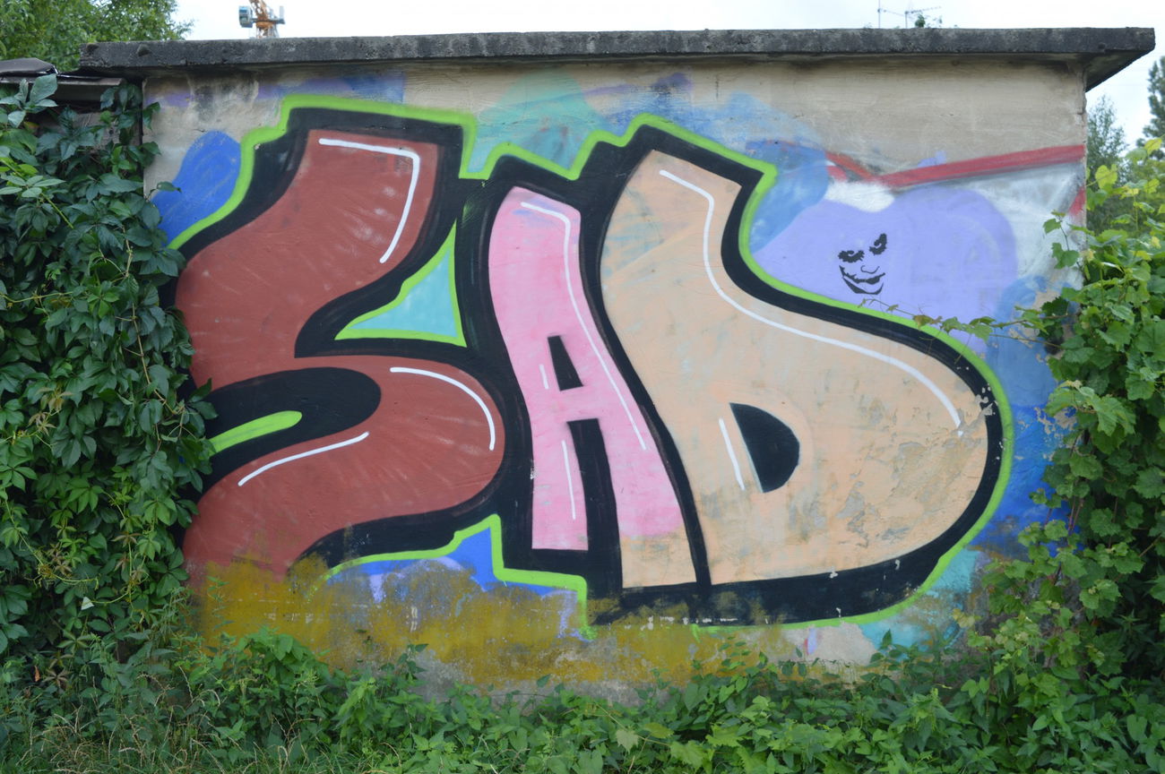 Graffiti Wall - Photo by WhiteBoy77 - heidelber, cks, gb (2015)