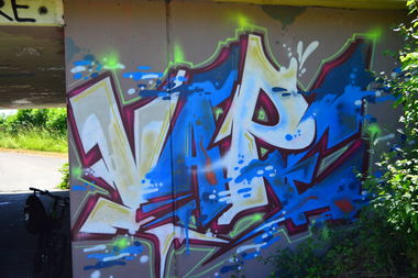 Graffiti Wall - Photo by WhiteBoy77 - Vape, Heidelberg, Clean (2015)