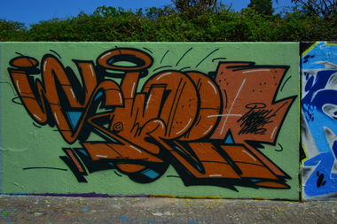 Graffiti Wall - Photo by WhiteBoy77 - SWEET, RM, NK (2015)