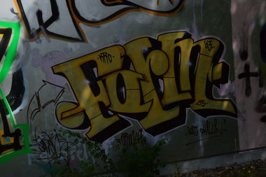 Graffiti Bombing - Photo by WhiteBoy77 - farm, heidelberg (2015)