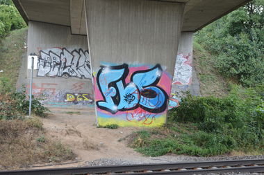 Graffiti Wall - Photo by WhiteBoy77 - fbs, nk, rm (2015)