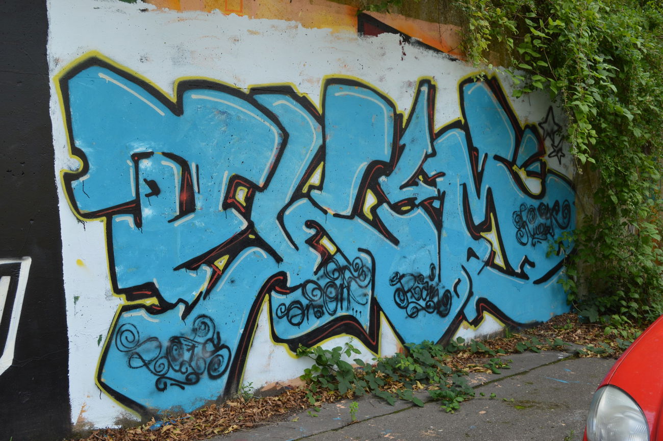Graffiti Wall - Photo by WhiteBoy77 - heidelber, cks, gb (2015)