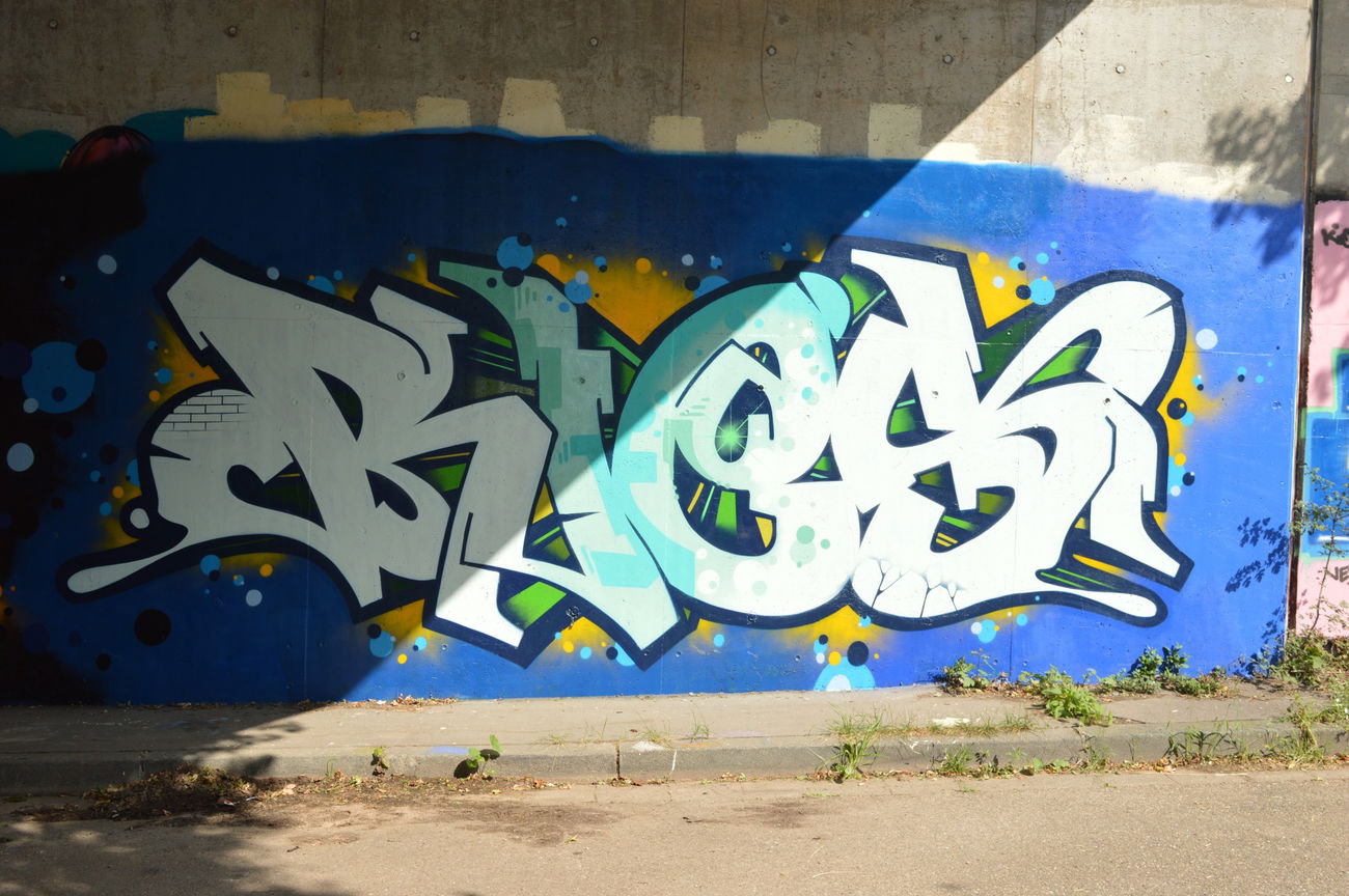 Graffiti Wall - Photo by WhiteBoy77 - Heidelberg (2015)