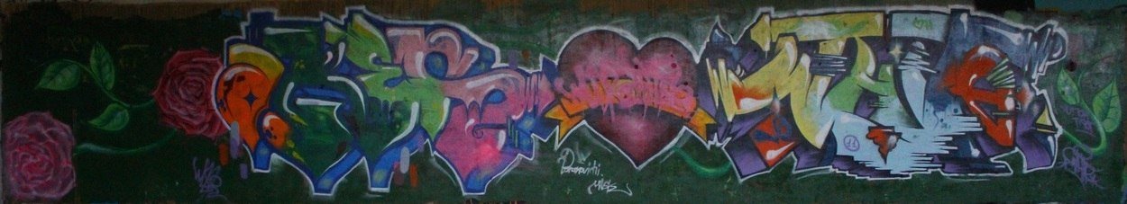 Graffiti Wall - Photo by Whiteone - ores, white (2011)