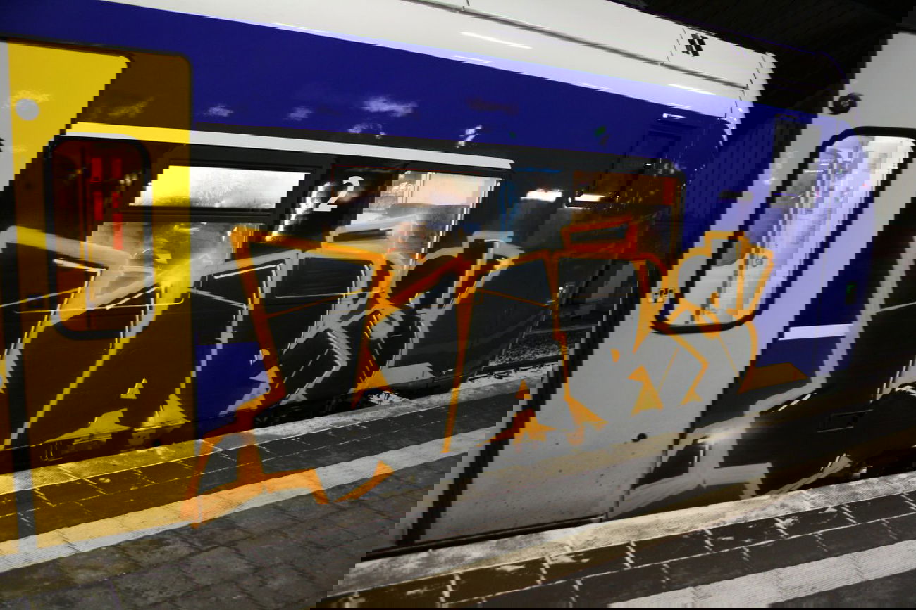 Graffiti Train in Oldenburg - Photo by WhootsUp - Wars (2013)