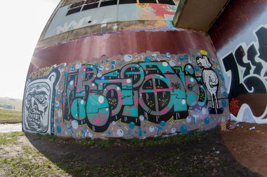 Graffiti Wall in Oldenburg - Photo by WhootsUp - Raid (2013)