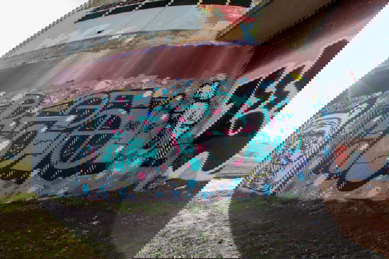 Graffiti Wall in Oldenburg - Photo by WhootsUp - Raid (2013)