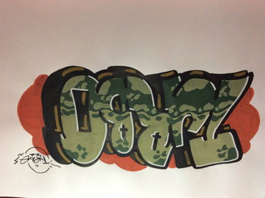Graffiti Sketch - Photo by WhussupHaterz