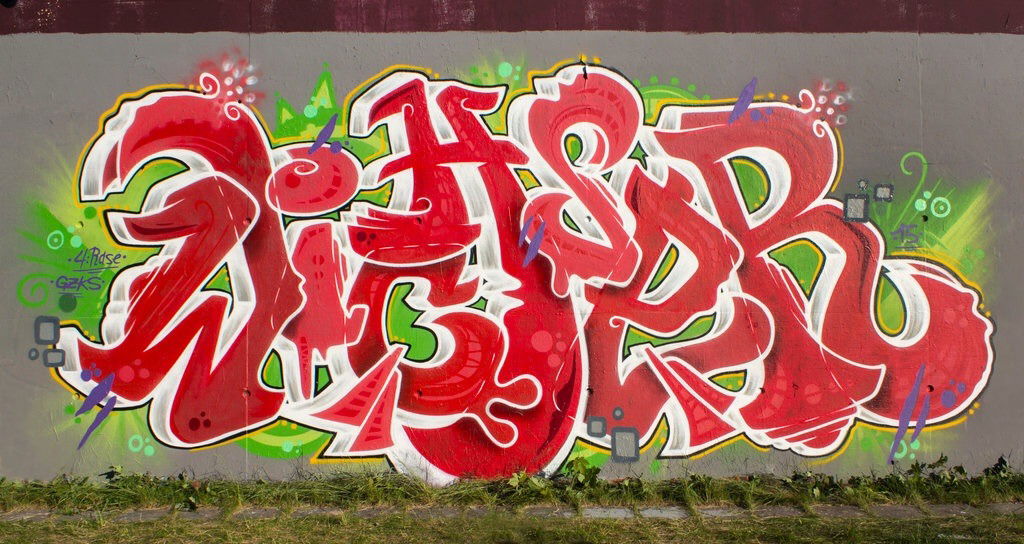 Graffiti Wall - Photo by Wichser - abgespritzt (2015)