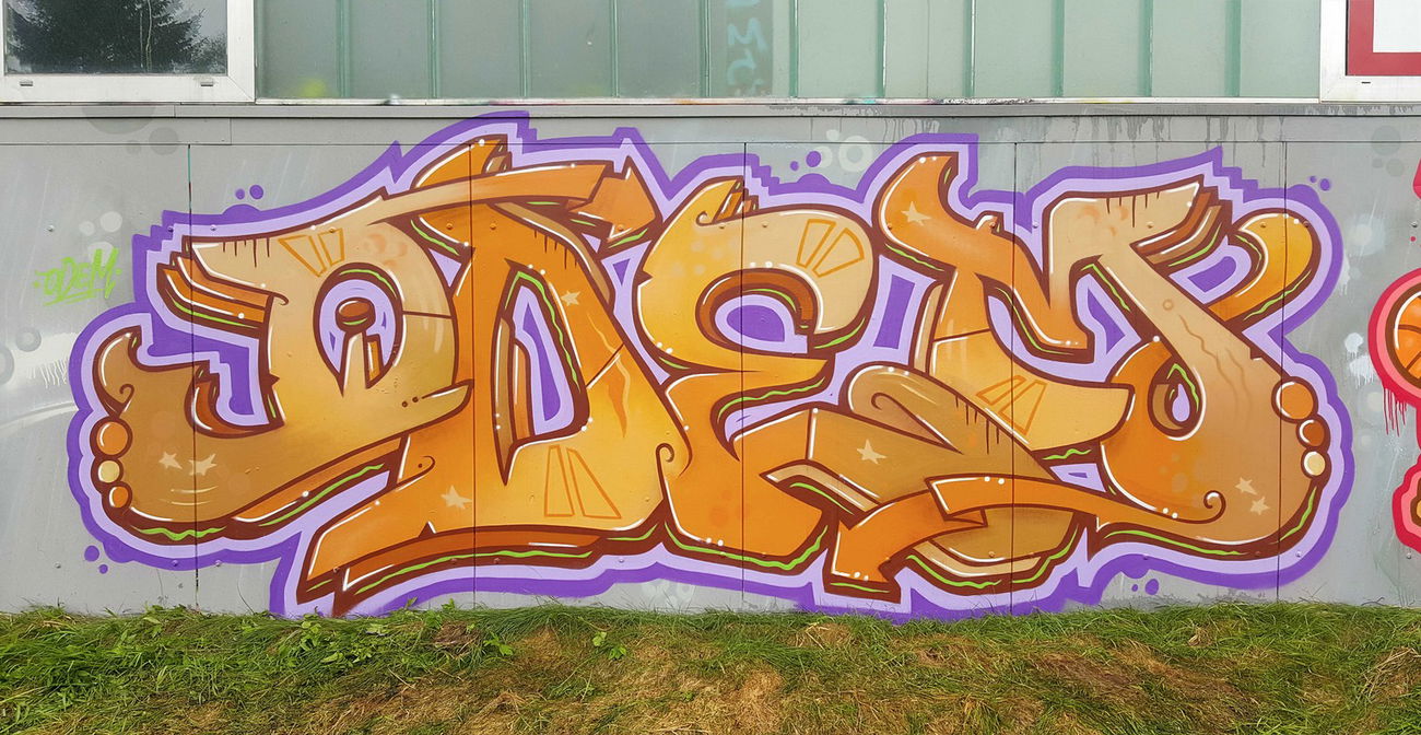 Graffiti Wall - Photo by Wichser - odem, 21614, ck (2018)