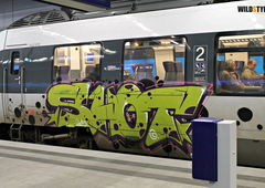 Graffiti Train - Photo by WildstyleShop - leipzig, wildstylemagazine, shot