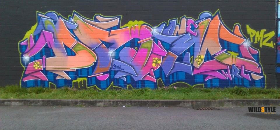 Graffiti Wall - Photo by WildstyleShop