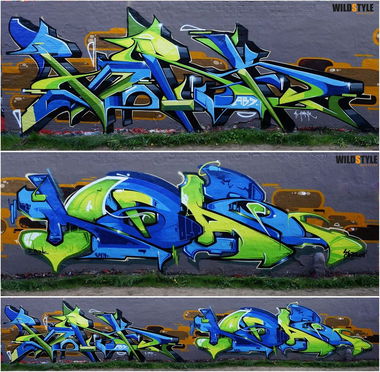 Graffiti Photo by WildstyleShop - graffiti, pork, leipzig