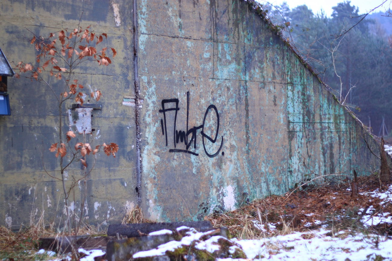 Graffiti Wall - Photo by Willitanner - tag, ambre, black (2015)