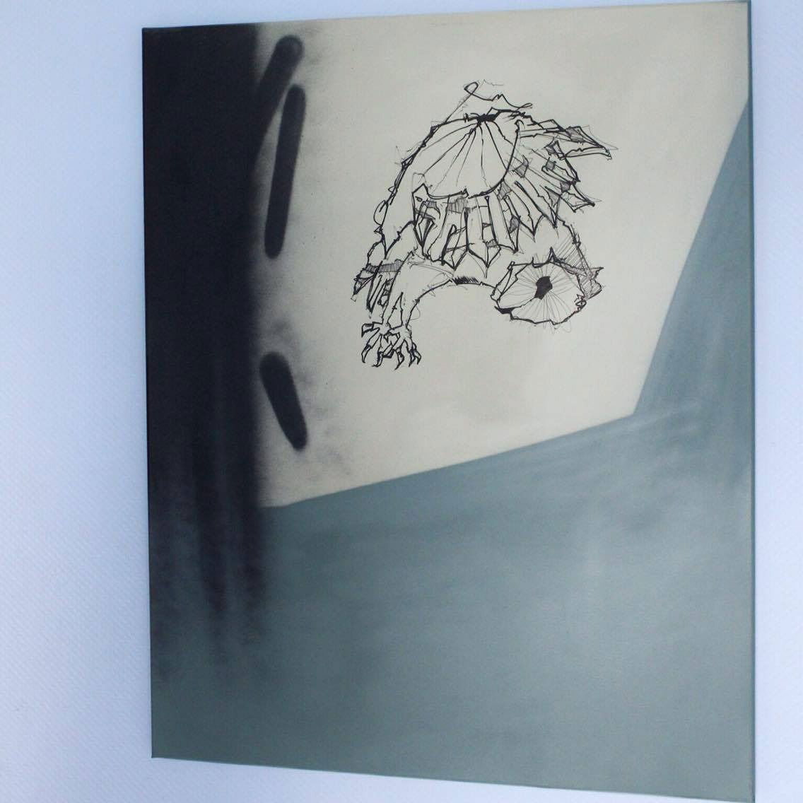 Graffiti Artwork - Photo by Willitanner - leinwand, canvas, ambre (2015)