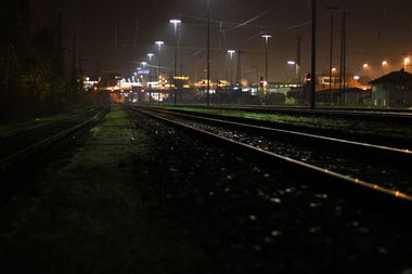 Graffiti Artwork - Photo by Willitanner - trainline, ambre (2015)