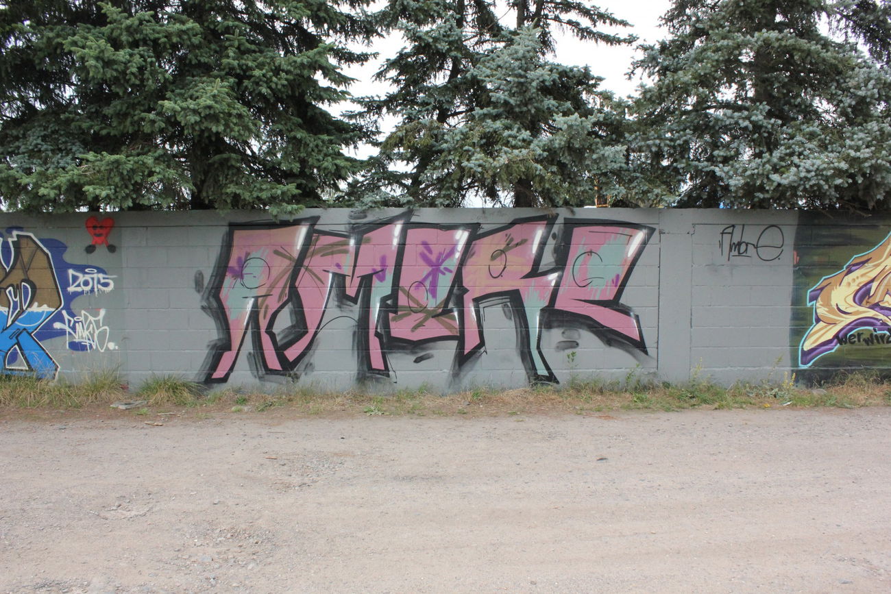 Graffiti Wall - Photo by Willitanner - ambre (2015)