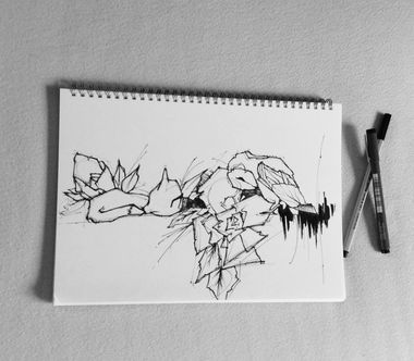 Graffiti Sketch - Photo by Willitanner - sketch, ambre (2015)