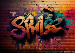 Graffiti Street Art in 719 Marshall Avenue - Photo by Winston (2023)