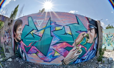 Graffiti Wall in Ukraine - Photo by Wius - wius, korban, stm